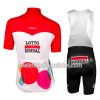Set Fietsshirt + Korte Koersbroek 2018 Lotto Soudal N001